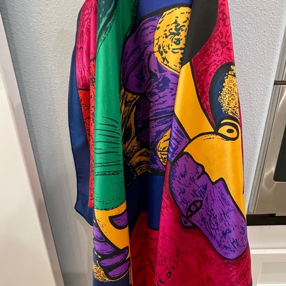 EUC PALOMA PICASSO Vintage Scarf - Picture 3 of 14